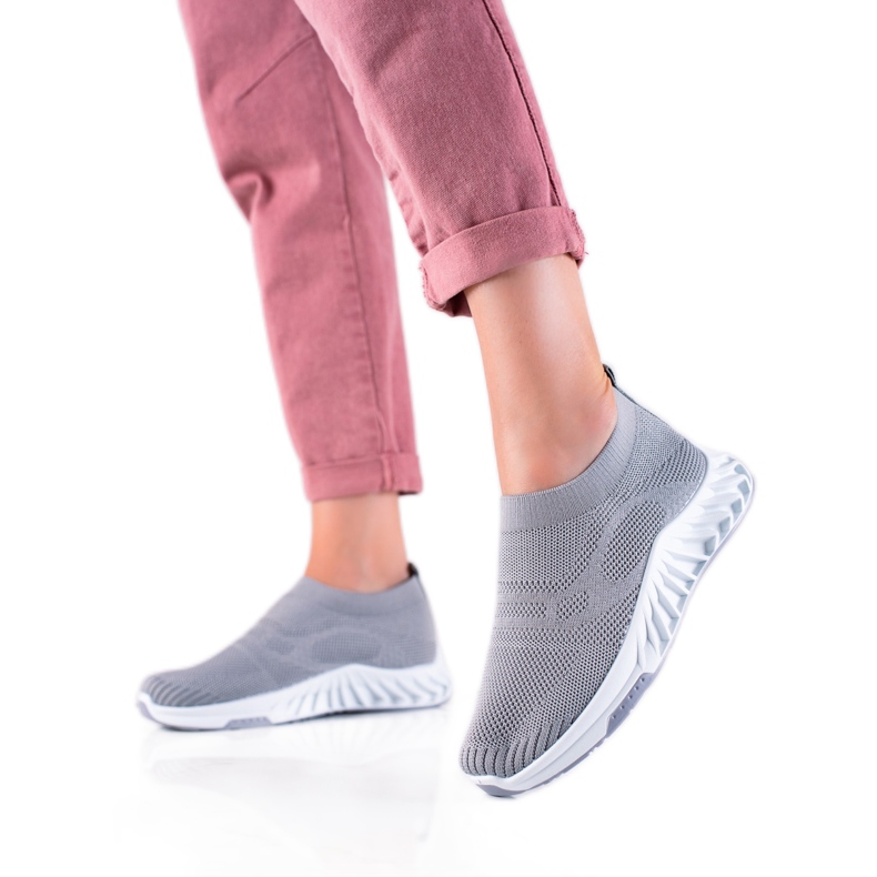 J. Star Modische graue Turnschuhe