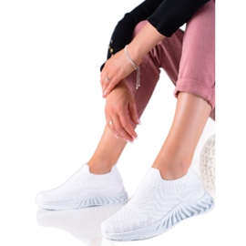 J. Star Sportschuhe zum Hineinschlüpfen weiß