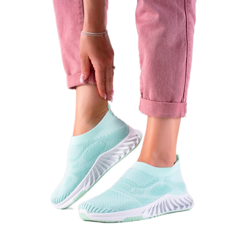 J. Star Modische grüne Turnschuhe