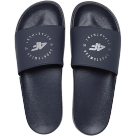 4F M H4L22-KLM002 30S Hausschuhe marineblau