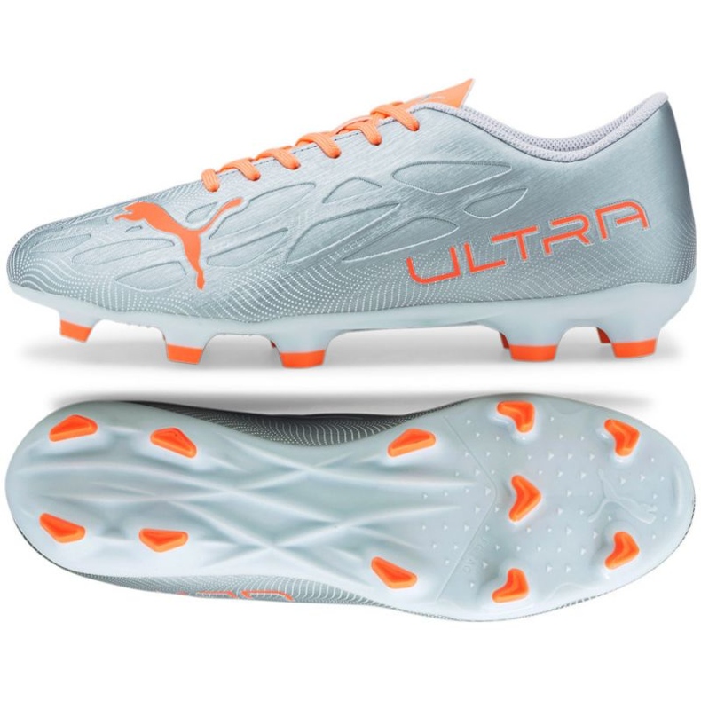 Puma Ultra 4.4 FG / AG M 106700 01 Fußballschuhe grau silber-