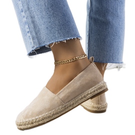 Beige Mathea Espadrilles für Damen