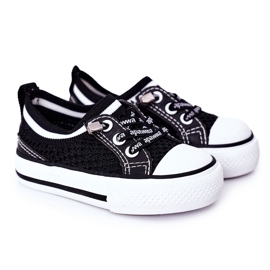 Apawwa Kinder Airy Black Kids Club Sneakers schwarz
