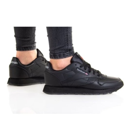 Reebok Cl Lthr Jr GZ6094 Schuhe schwarz