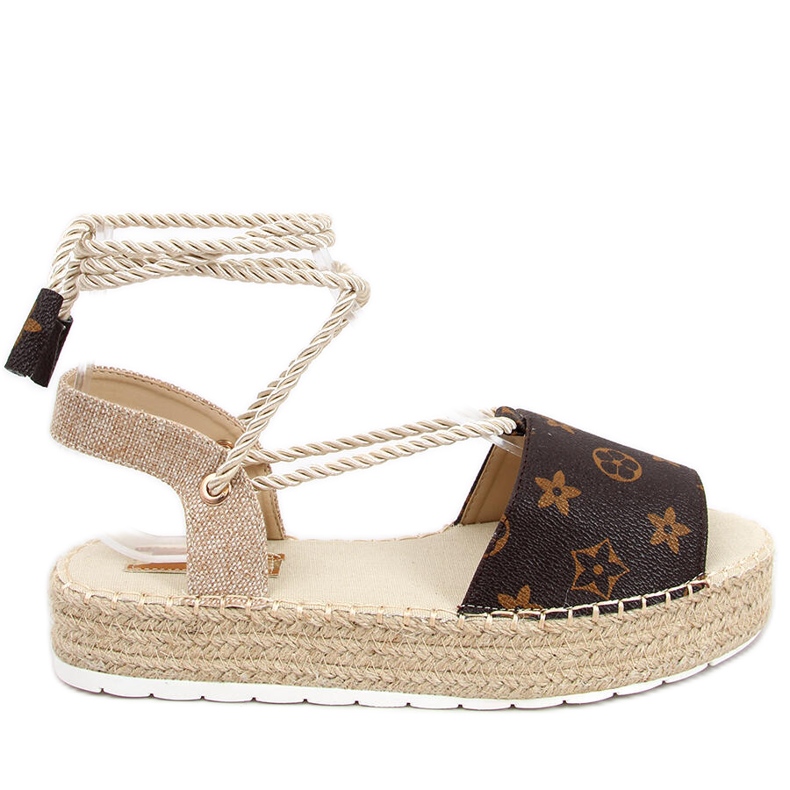 Espadrilles Damensandalen Adeline Camel beige braun