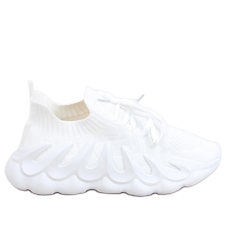 Ineng Weiße Socken Sportschuhe