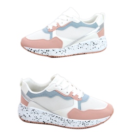 Damenschuhe Truth White weiß blau rosa silber-