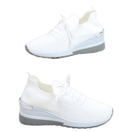 Faggio Weiße Socken Sportschuhe