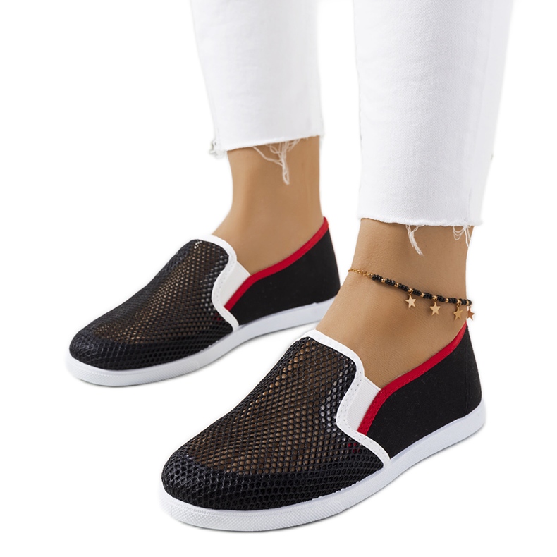 Schwarze Turnschuhe von Annika