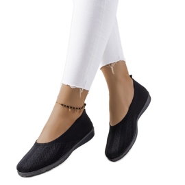 Schwarze Virpi-Sneaker für Damen