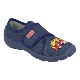Befado Kinderschuhe 974X438 marineblau