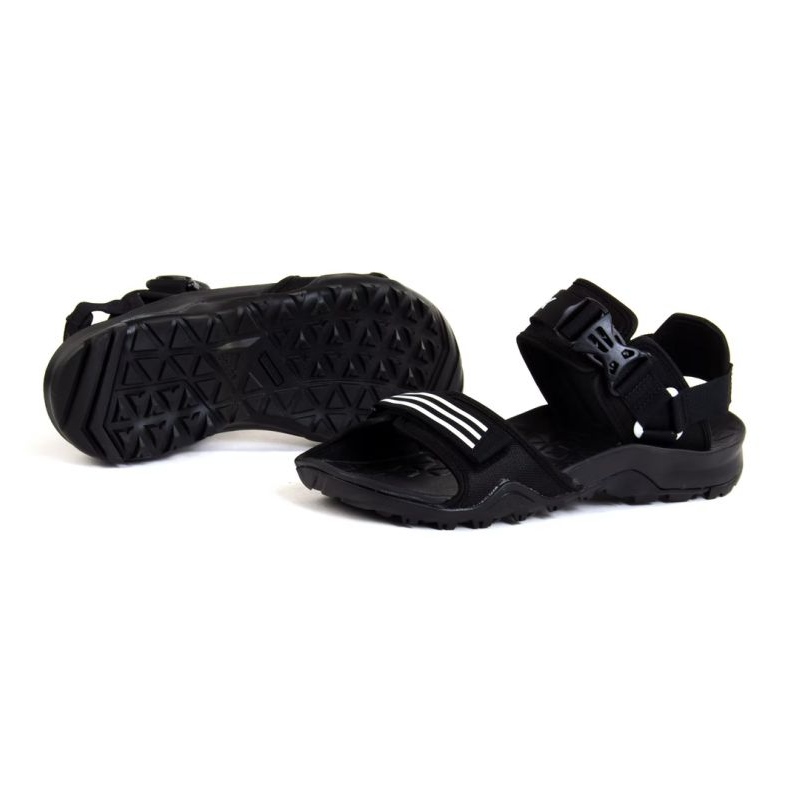 Adidas Cyprex Ultra Sandale Dlx Jr GY6115 Sandalen schwarz