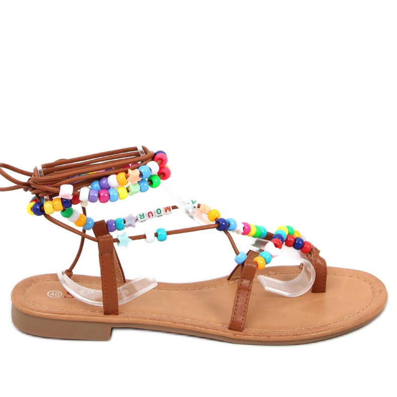 Römische Frauen mit Megh Camel Perlen braun