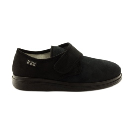 Befado Dr.orto Schuhe für Diabetiker 036D007 Schwarzer Silberfutter