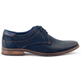 KOMODO Elegante Herrenschuhe 877 marineblau navy blau