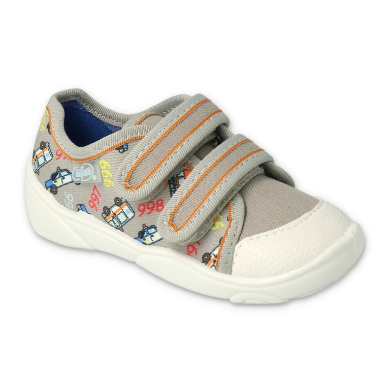 Befado Kinderschuhe 907P139 grau mehrfarbig