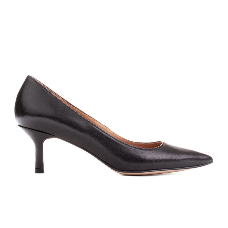 Marco Shoes Elegante Stilettos mit niedrigerem Absatz schwarz