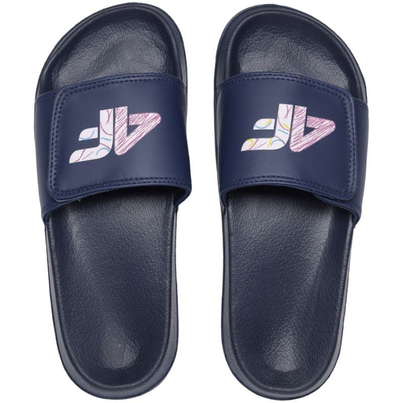 4F Jr HJL22-JKLD003 31S Hausschuhe navy blau
