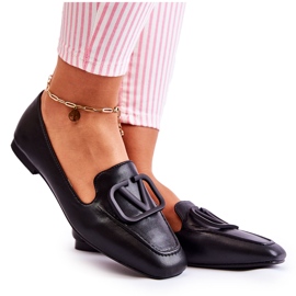 PS1 Mokassinschuhe mit schwarzem Hermosa-Ornament