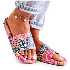 Duftende Gummihausschuhe ZAXY JJ285097 Rosa-Grün