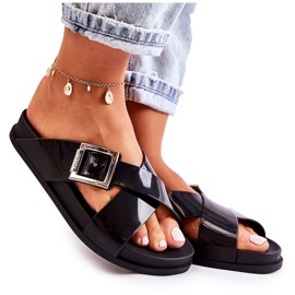 Damen-Gummihausschuhe ZAXY JJ285058 Schwarz