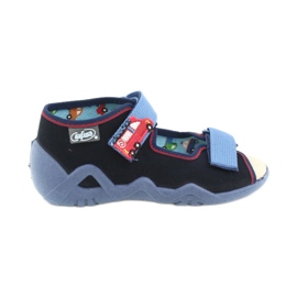 Befado gelbe Kinderschuhe 350P014 rot marineblau blau