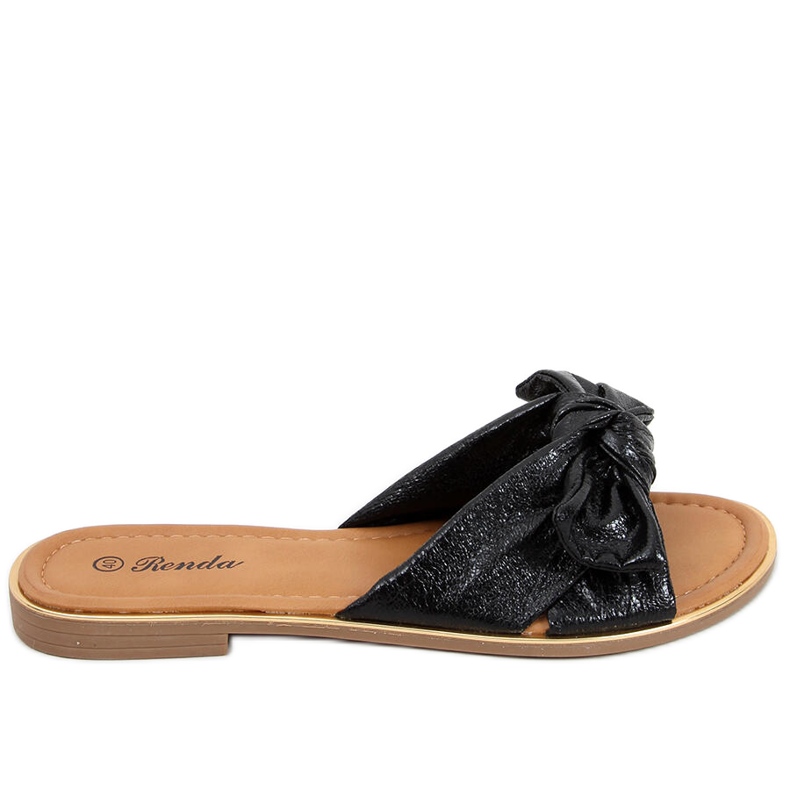 Damen Lirio Schwarze Hausschuhe