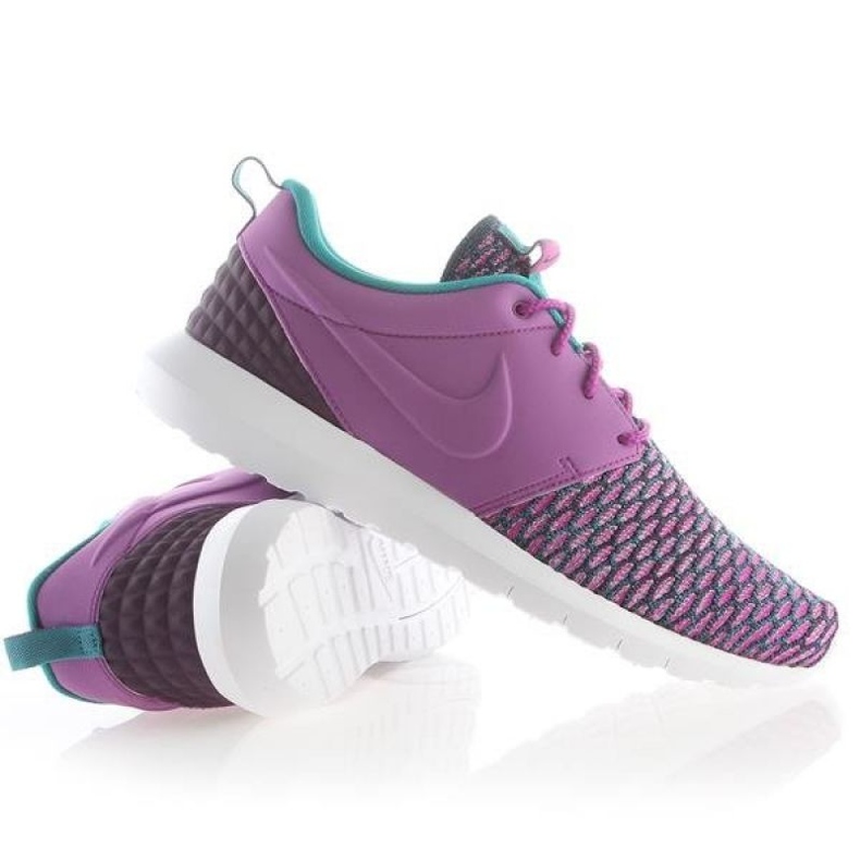 Nike Roshe Nm Flyknit Prm 746825-500 Schuhe Lila violett