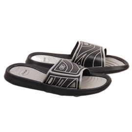 Atletico M ATC207A Badeschuhe schwarz grau