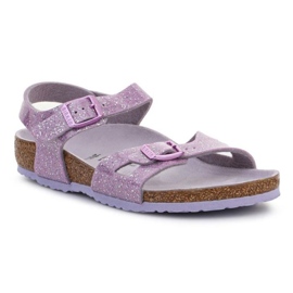 Birkenstock Rio Kids 1022169 Cosmic Sparkle Lavendel Sandalen violett