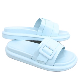 Alana Blue Damenhausschuhe blau