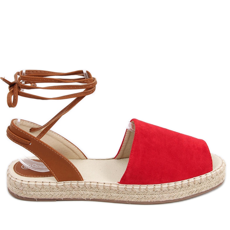 Andrina Red Damen-Espadrilles rot