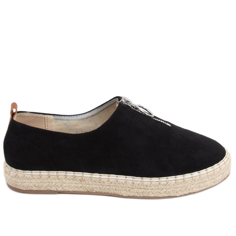 Flynn Black Damen-Espadrilles schwarz