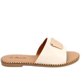 Utah Beige Damenhausschuhe