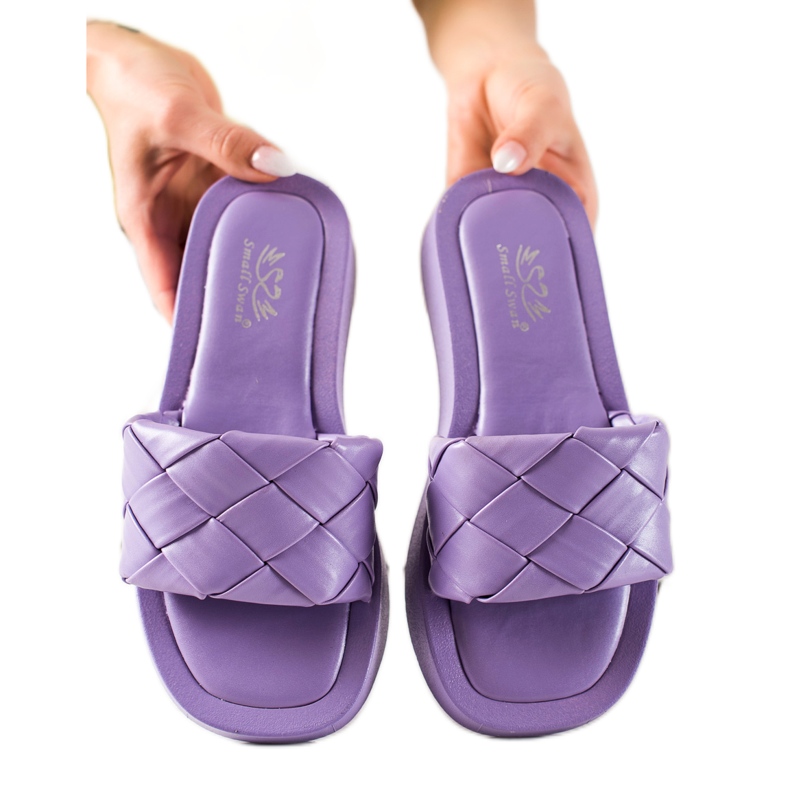 Small Swan Lila Flip-Flops violett