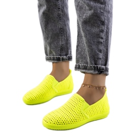 Durchbrochene Turnschuhe in Mallory-Grün mehrfarbig