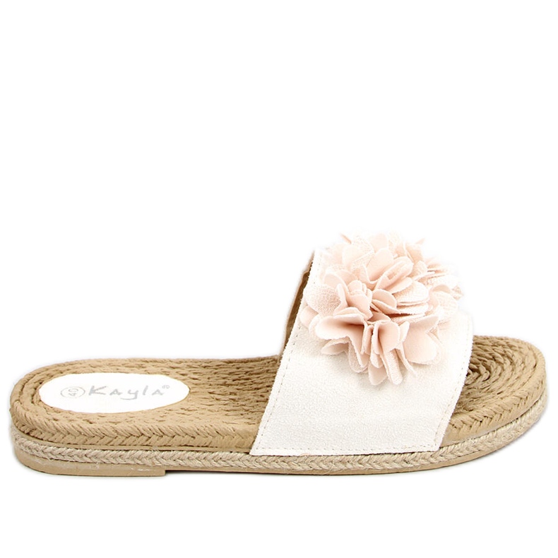 Floral Fiesta Primrose Beige Pantoffeln
