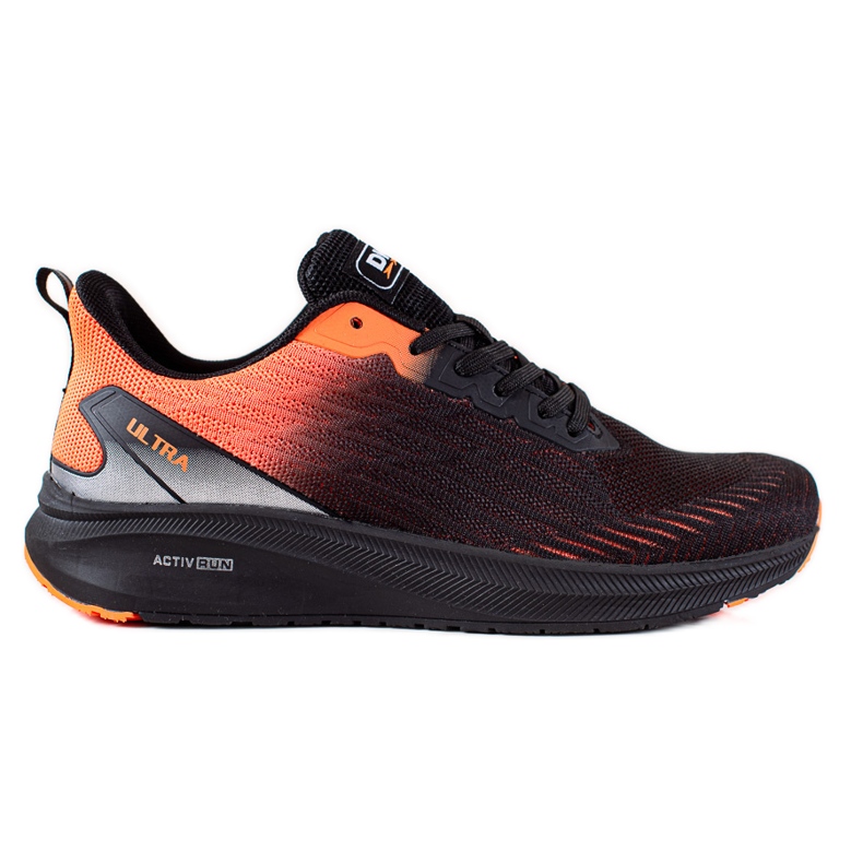 DK Activ Run-Schuhe für Herren schwarz orange