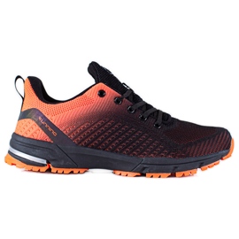DK Sportschuhe schwarz orange