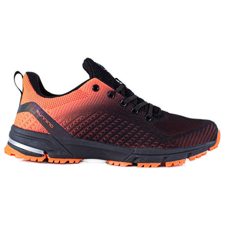 DK Sportschuhe schwarz orange