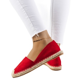 Rote Balma-Espadrilles für Damen