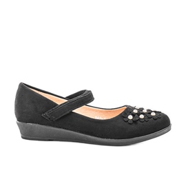 BM Schwarze Kinderballerinas von Holanti