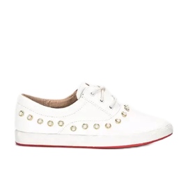 BM Weiße Kindersneaker von Kooi ['weiß']