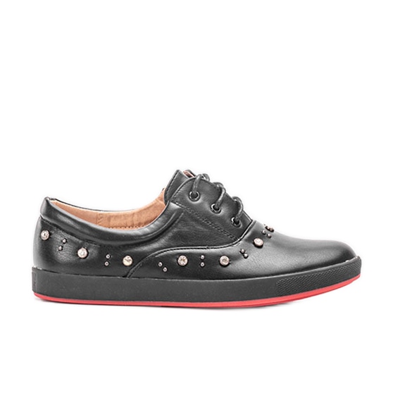 Schwarze Kindersneaker von Fosses