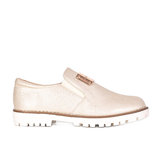 Goldene Haalen Kinderschuhe