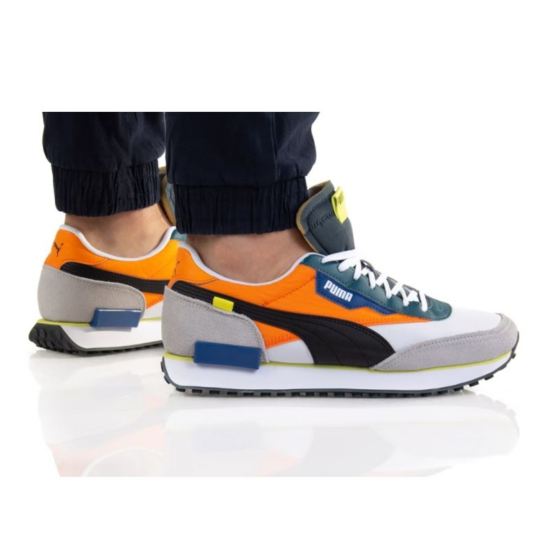 Schuhe Puma Future Rider Play On M 371149 77 schwarz orange grau mehrfarbig