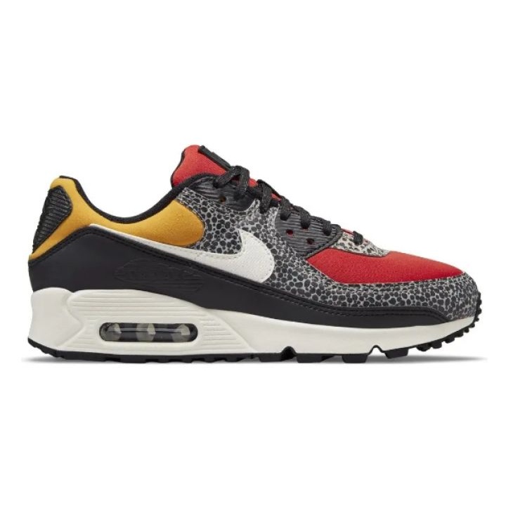 Nike Air Max 90 Se W DC9446-001 Schuhe schwarz rot mehrfarbig gelb