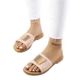 Rosa Synan Damenhausschuhe