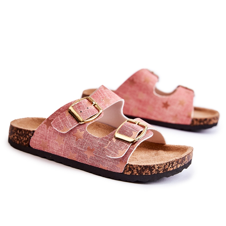 Vinceza Bequeme Red Ander Hausschuhe für Kinder rot