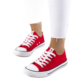 Klassisch roter Damen-Sneaker von Kolind